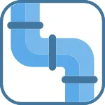 The Pixel Pipeline SVG Icon